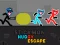 Logħba Stickman Huggy Escape onlajn