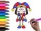 Logħba Pomni Coloring Time onlajn