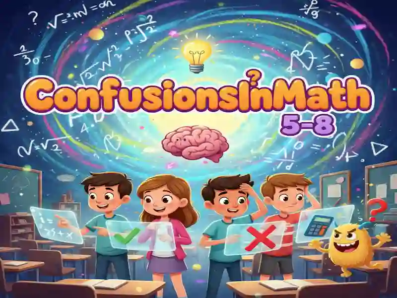 Logħba ConfusionsInMath 5-8 onlajn
