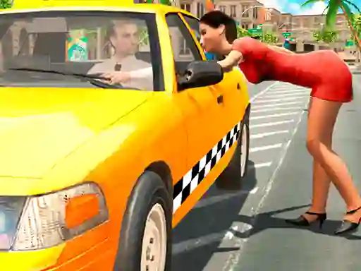 Logħba Crazy Taxi Simulator onlajn