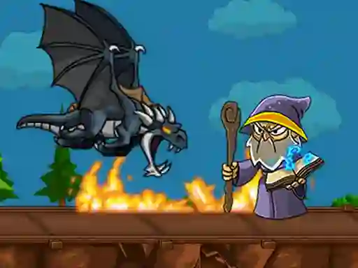 Logħba Dragon vs Mage onlajn