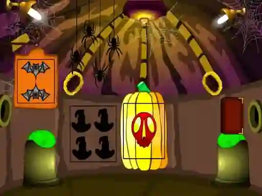 Logħba Halloween Village Escape onlajn
