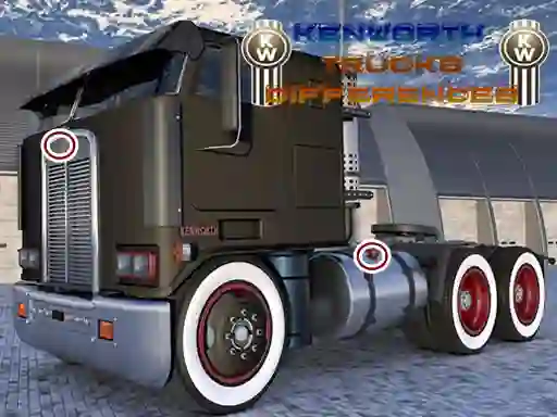 Logħba Kenworth Trucks Differences onlajn