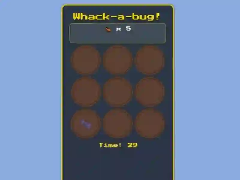 Logħba Whack A Bug Challenge onlajn