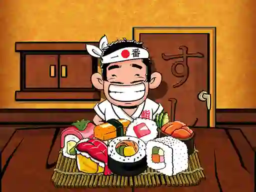 Logħba Sushi Matching onlajn