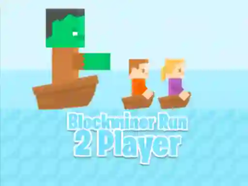 Logħba Blockminer Run  2 player onlajn