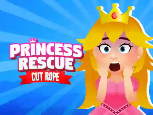 Logħba Princess Rescue Cut Rope onlajn