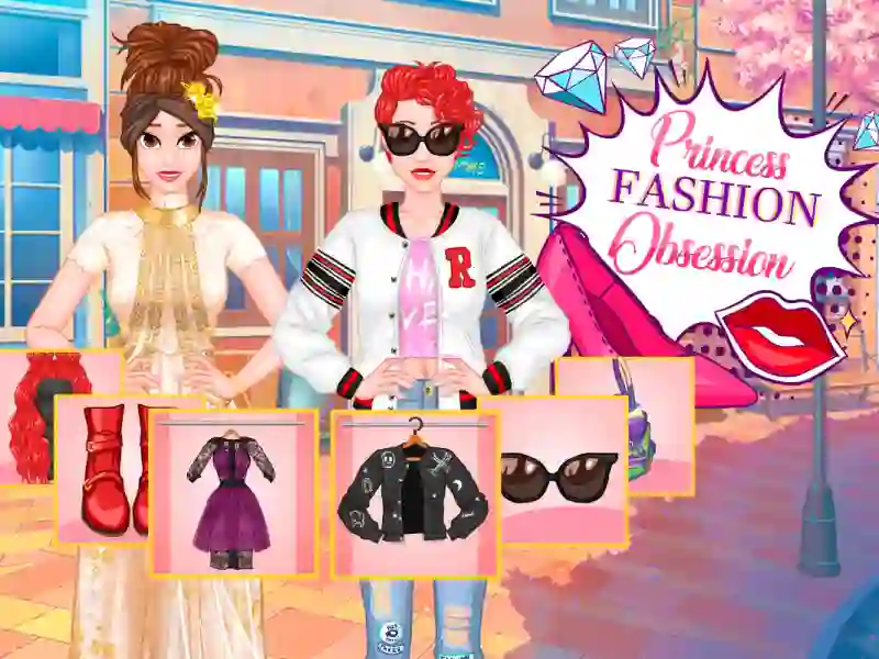 Logħba Princess Fashion Obsession onlajn