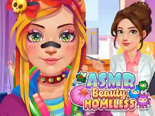 Logħba ASMR Beauty Homeless onlajn