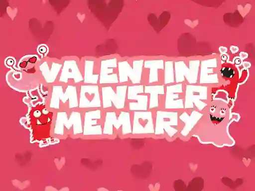 Logħba Valentine Monster Memory onlajn