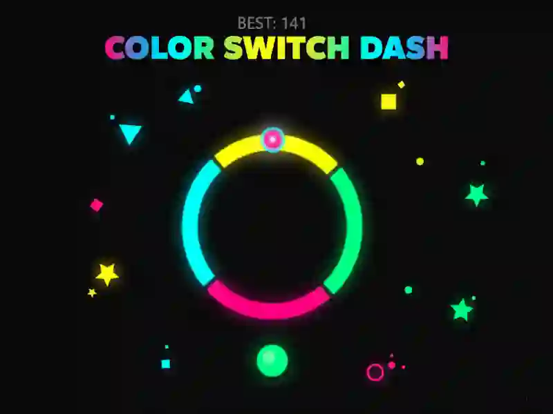 Logħba Color Switch Dash onlajn