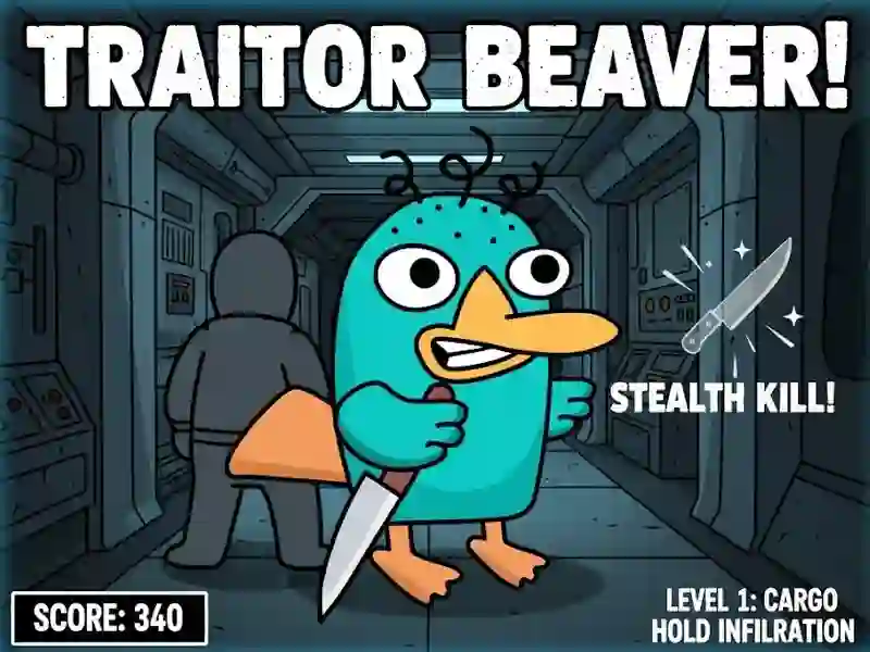 Logħba Traitor Beaver! onlajn