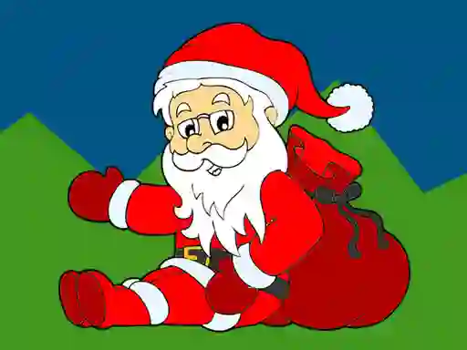 Logħba Santa Claus Coloring Book onlajn