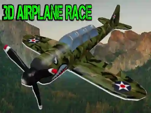 Logħba 3D Airplane Race onlajn
