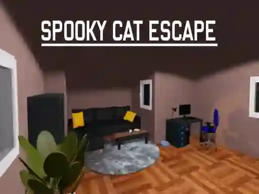 Logħba Spooky Cat Escape onlajn