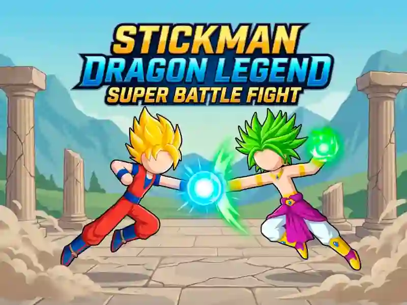 Logħba Stickman Dragon Legend Super Battle Fight onlajn