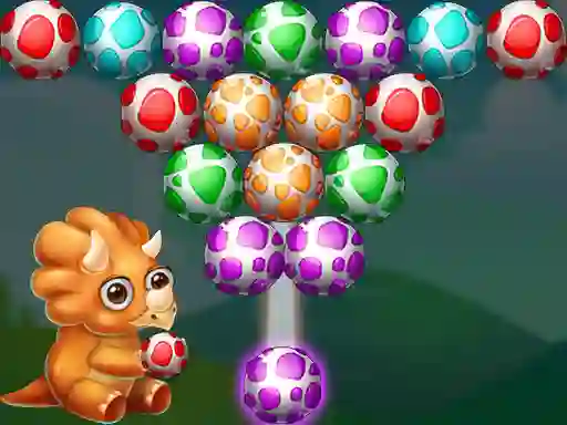 Logħba Dino Egg Shooter onlajn