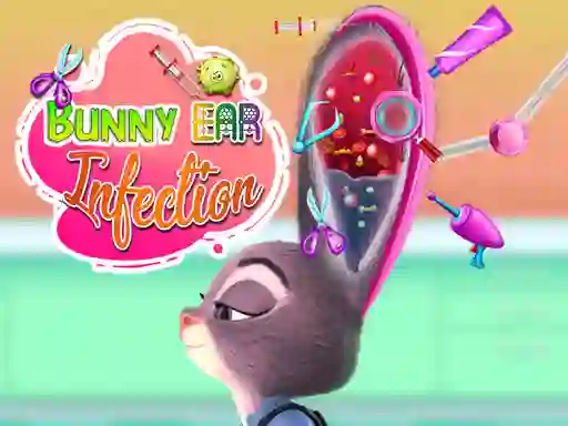 Logħba Bunny Ear Infection onlajn