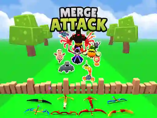 Logħba Merge Monster Attack onlajn
