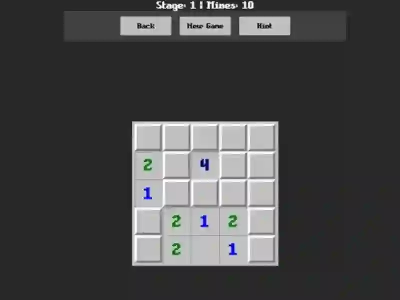 Logħba Explainable Minesweeper onlajn