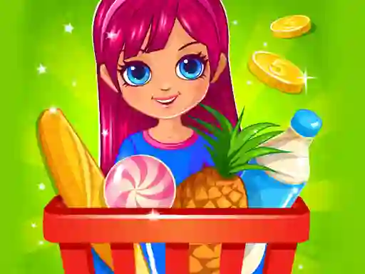 Logħba Supermarket Dash onlajn