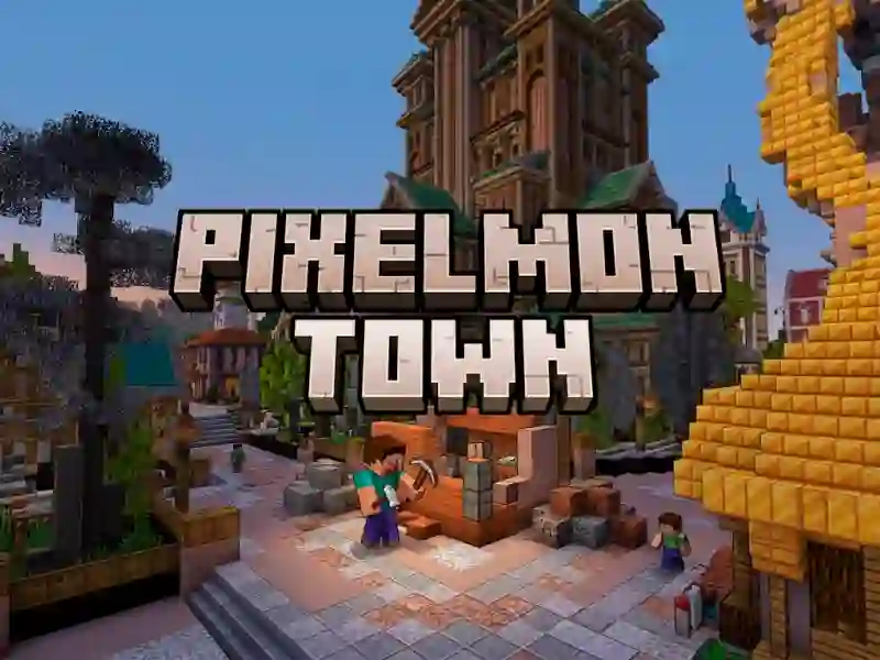 Logħba Pixelmon Town onlajn