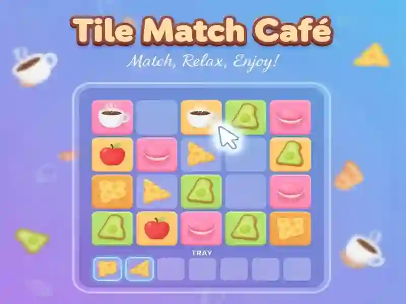 Logħba Tile Match Cafe onlajn