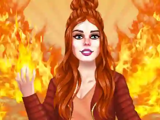 Logħba Redhaired Fairy Fantasy vs Reality onlajn