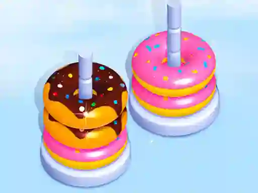 Logħba Donut Sort Fun onlajn