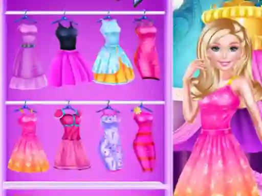Logħba Barbie Fashion Closet onlajn
