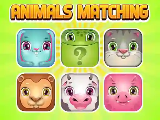 Logħba Animals Memory Matching onlajn