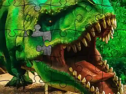 Logħba Dino Park Jigsaw onlajn