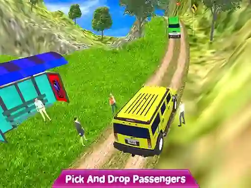 Logħba Crazy Taxi Jeep Drive onlajn