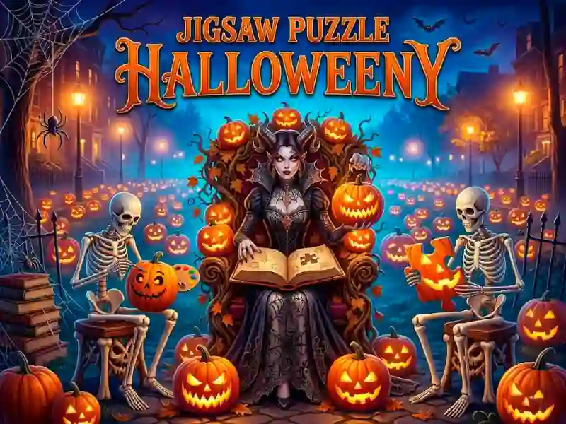 Logħba Jigsaw Puzzle Halloweeny onlajn