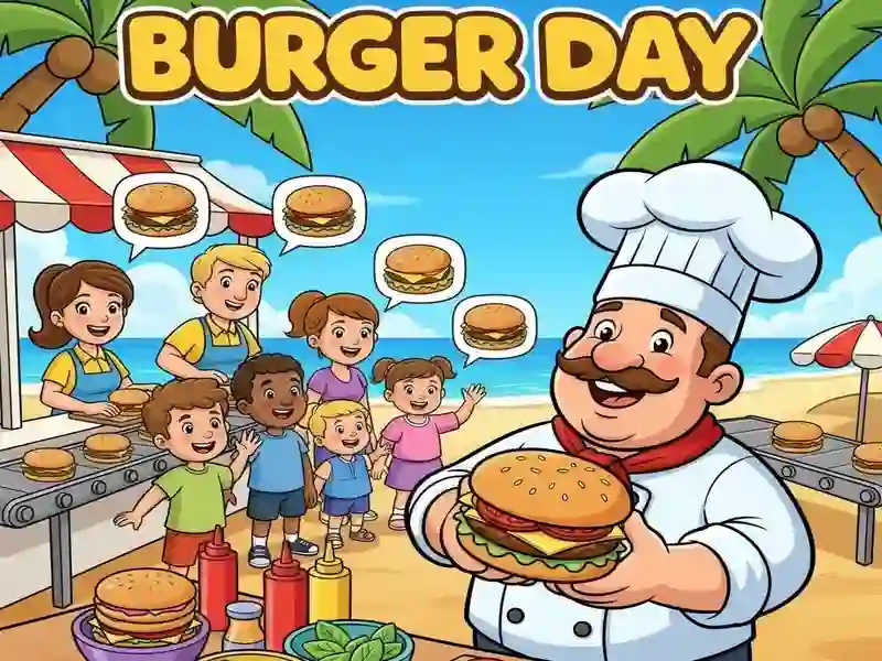 Logħba Burger Day onlajn