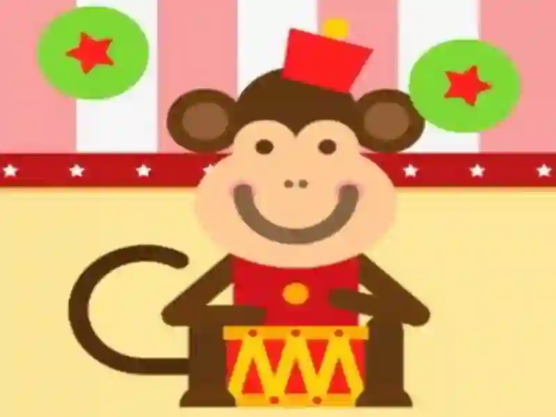 Logħba Monkey Drums onlajn