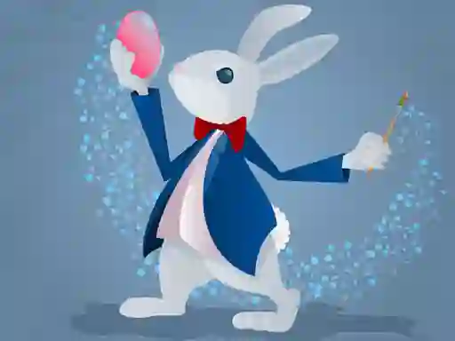Logħba Funny Bunnies Coloring onlajn
