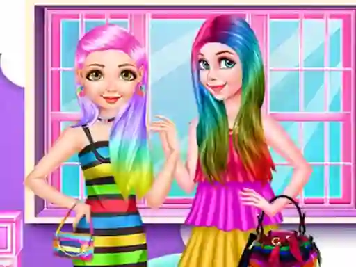 Logħba Princess Rainbow Look onlajn