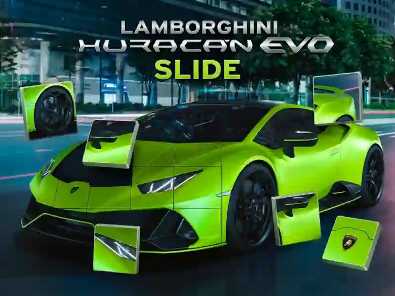 Logħba Lamborghini Huracan Evo Slide onlajn