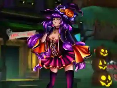 Logħba Halloween Party onlajn