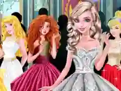 Logħba Anna And Elsa Arendelle Ball onlajn