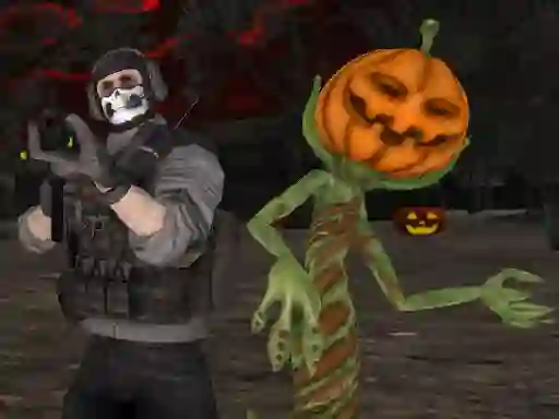 Logħba Masked Forces: Halloween Survival onlajn