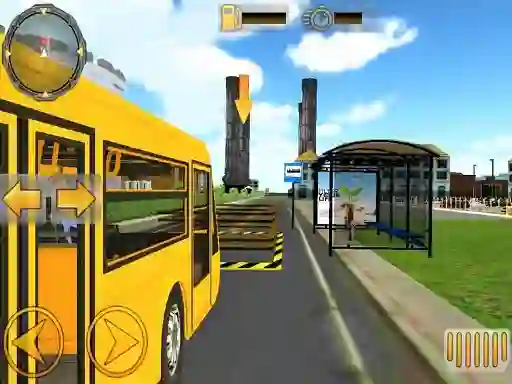 Logħba School Bus Driving Simulator onlajn