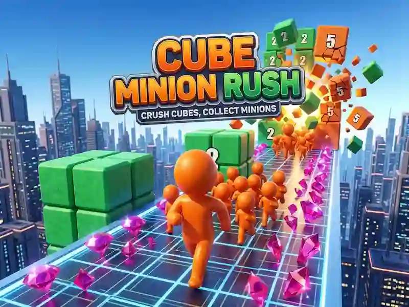 Logħba Cube Minion Rush onlajn
