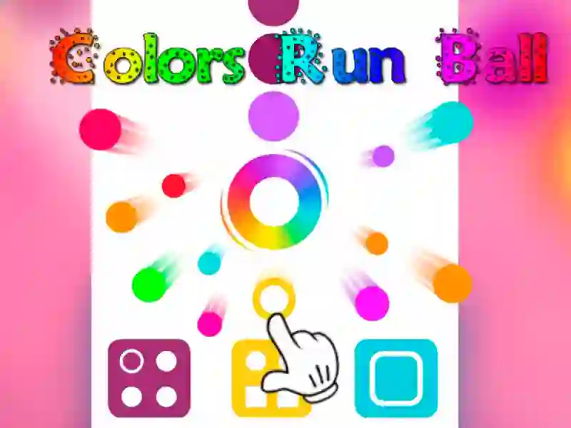 Logħba Colors Run Ball onlajn