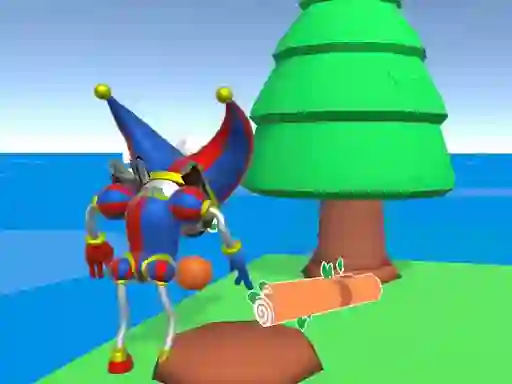Logħba Digital Circus Town Builder onlajn