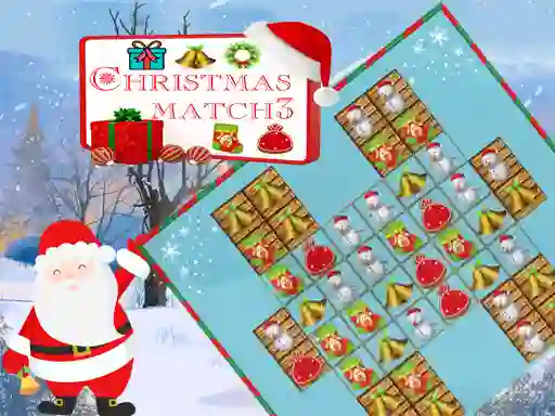 Logħba Christmas Match 3 onlajn