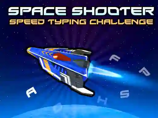 Logħba Space Shooter: Speed Typing Challenge onlajn