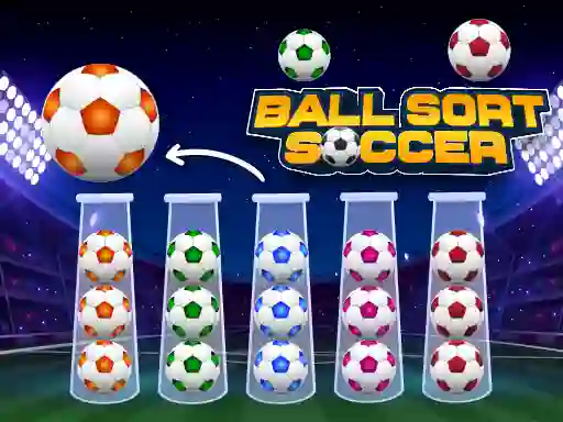 Logħba Ball Sort Soccer onlajn