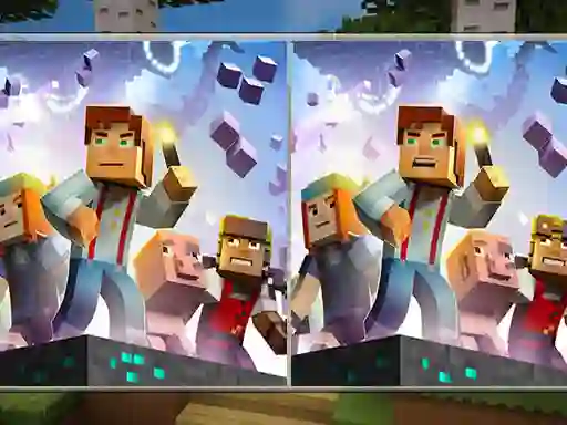 Logħba Pixel Craft Differences onlajn